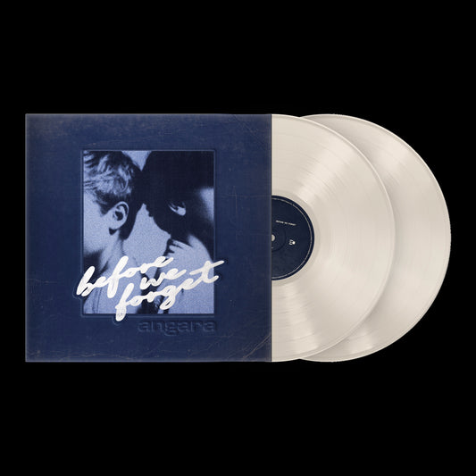 Angara – Before We Forget, 2LP: Cover mit cremeweißem Vinyl