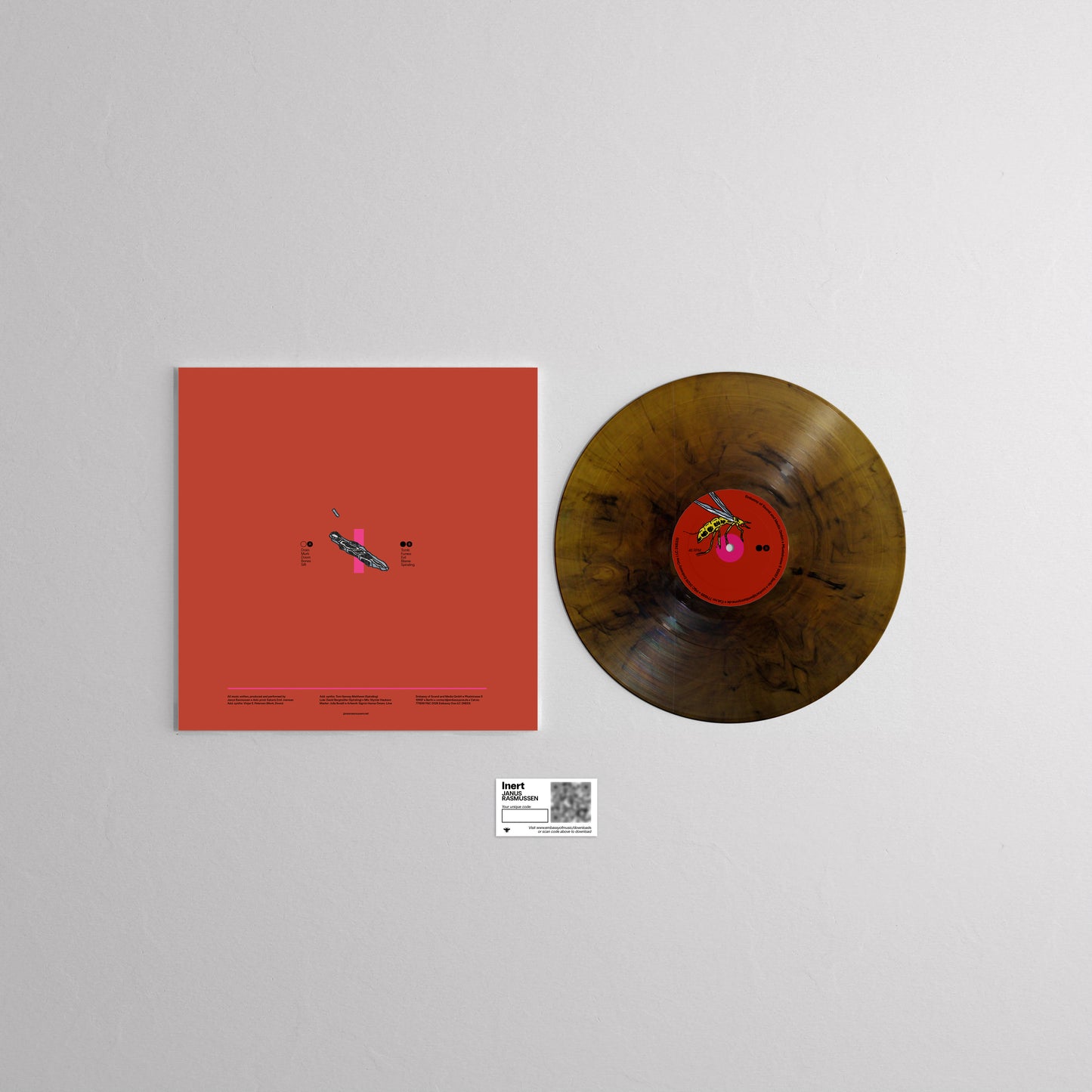 Janus Rasmussen - Inert (160g Marbled Vinyl)