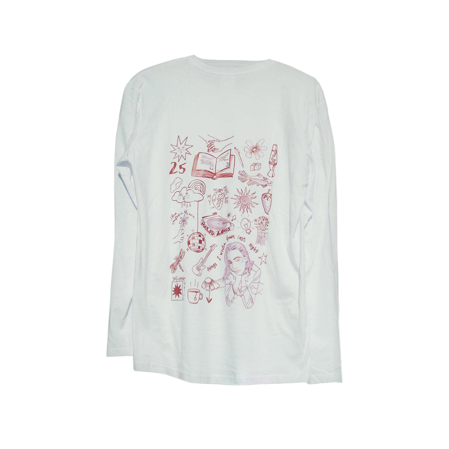 Malou Lovis - Things I wrote down last night (Longsleeve)